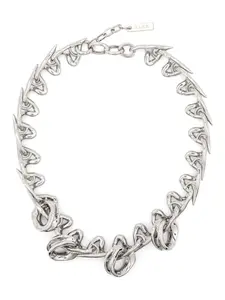 Колье с подвеской Vann Jewelry, серебяный