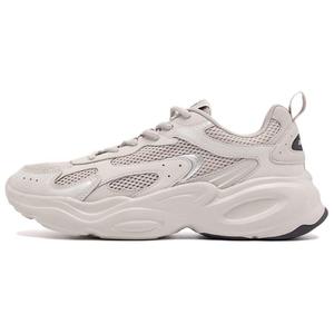 QIAODAN Легкие нескользящие низкие повседневные туфли мужские светло-коричневого цвета