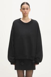 Хлопковая толстовка Angel Fiorucci, черный