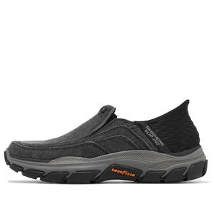 Кроссовки respected holmgren slip-ins 'black' Skechers, черный