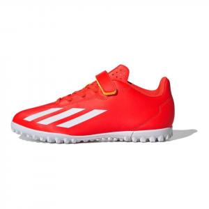 X Crazyfast Club Детские футбольные бутсы Детские низкие оранжевые Adidas, цвет Orange