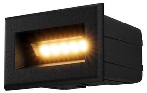 Уличный настенный светильник Maytoni Decorative Lighting Bosca, черный - глубина: 9 см