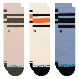 Носки Stance Kids Boyd 3 Pack crew, разноцветный