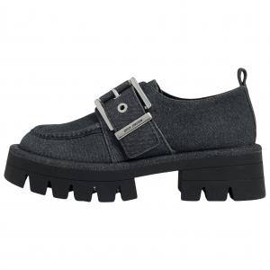 MICHAEL KORS Колби лоферы 6 см женские джинсовые черные