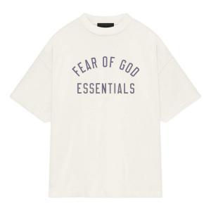 Футболка Fear of God Essentials Jersey Crewneck Tee 'Shell', серый