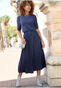 Юбка-Колокол Lascana, Blau