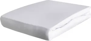 Простыня на резинке - Белая - Эластичный трикотаж - 180 х 200 см Wülfing