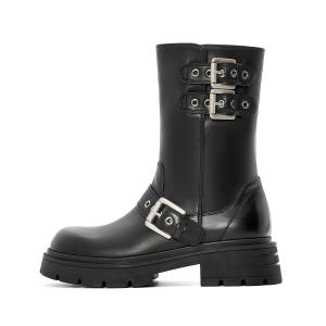 JOSINY Ботильоны женские, черно-коричневые