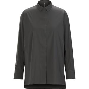 Veilance Diene Длинный рукав Рубашка на пуговицах Arcteryx, Полутеневой серый/Полумрак