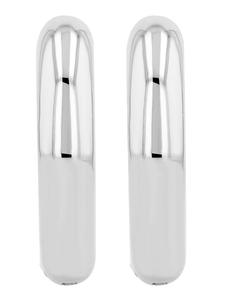 Adeliás Серьги унисекс - серьги-кольца из нержавеющей стали серебристого цвета