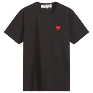 Базовая футболка с логотипом Comme Des Garçons Play, черный