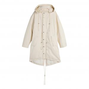 Пальто adidas x Wales Bonner Coach Coat 'Wonder White'