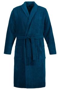 Длинный халат JP1880, темно-синий