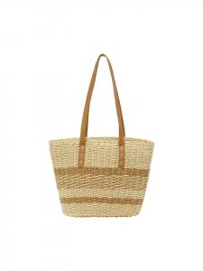 Женская сумка-тоут бежевого цвета usha FESTIVAL