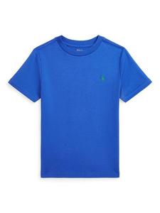 Детская поло футболка с коротким рукавом из хлопка Ralph Lauren, Travel Blue