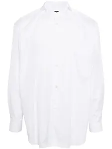 Поплиновая рубашка Black Comme Des Garçons, белый