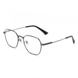 Police Титановые квадратные очки унисекс золотые, VPLR46K-0672/Blaster