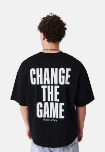 Футболка свободного кроя с принтом "основные элементы гардероба" Project X Paris, Bk