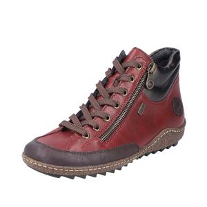 Ботильоны на шнуровке Rieker, Red