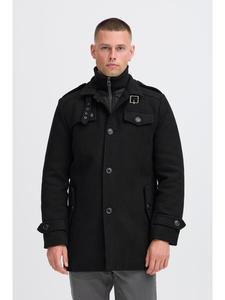 Короткое пальто IDBrandan черного цвета INDICODE