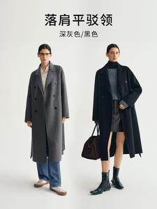 Кашемировое пальто Mai Meng для женщин, слоновая кость