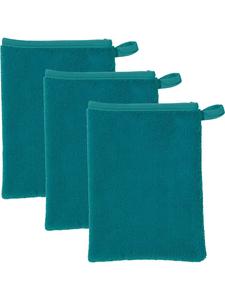 Erwin Müller Перчатки для снятия макияжа из махровой ткани, 3 штуки, в бензиновом цвете