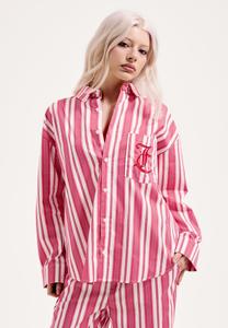 Пижамный топ Juicy Couture STRIPE SLEEP SHIRT, Pink/Light Pink