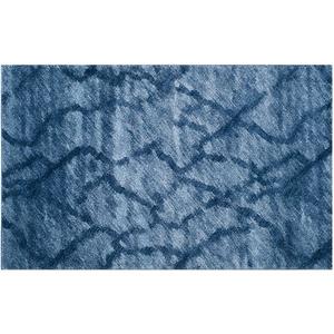 Решетчатый ковер в стиле ретро Лоис Safavieh, синий, 77x214 см