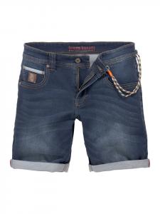 Джинсовые шорты темно-синего цвета Bruno Banani
