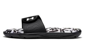 Шлепанцы Ignite 6 женские, черные/белые Under Armour