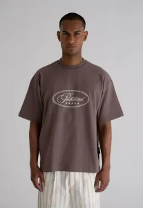 Футболка с принтом fivestar Prohibited, Grey