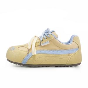 LIANGHUO Женские немецкие армейские кроссовки Green - Yellow, цвет Yellow