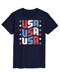 Мужская футболка с коротким рукавом Fourth of July USA AIRWAVES, синий