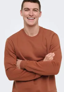 Толстовка с круглым вырезом onconnor life Only & Sons, Rustic Brown