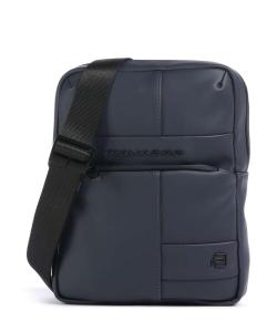 Сумка через плечо Wollem w129 из полиуретана Piquadro, синий