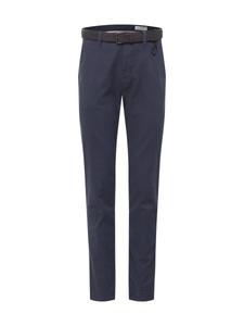 Узкие брюки-чинос TOM TAILOR DENIM, темно-синий