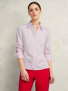 Рубашка Victoria Stripe Slim Fit Hobbs, Pink/White