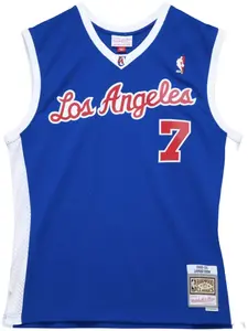Топ NBA LA Clippers 2002 Lamar Odom Mitchell & Ness, синий