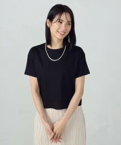 Укороченная футболка свободного кроя Comme Ca Ism, цвет Black