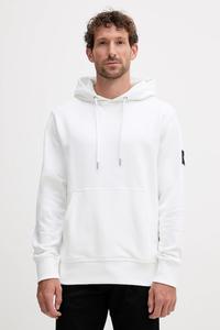 Хлопковая толстовка Calvin Klein Jeans, белый
