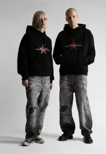 Chain trompe l'oeil casper unisex baggy jeans Wasted Paris, Vintage Black