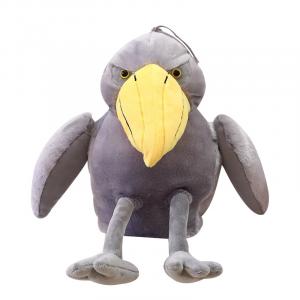 Креативная необычная подставка для салфеток с птицей big mouth, очаровательные плюшевые куклы с головой кита и аиста высотой 40см Bobby Bear