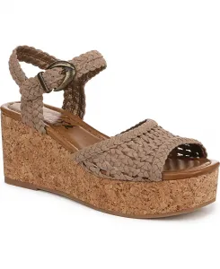 Женские босоножки Aric Square на платформе с открытым носком и ремешками Blowfish Malibu, коричневый