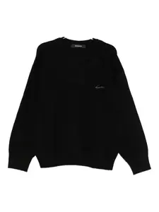 Джемпер с вышивкой Knight Songzio, черный