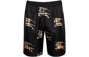 Burberry Мужские повседневные шорты, цвет Black