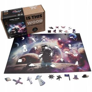 Деревянный пазл «Космические полеты», 700 деталей, размеры XXL, уникальные формы Wood You Do