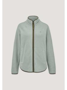 Hessnatur Флисовая куртка матово-зеленого цвета