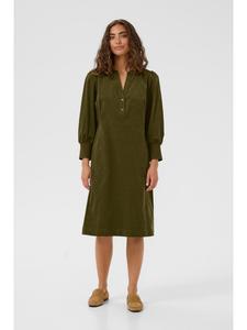 Платье свободного кроя Curhaena цвета Burnt Olive CULTURE