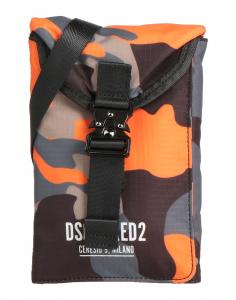 Сумка через плечо Dsquared2, темно-коричневый