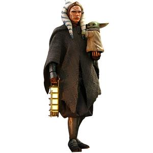 Dx21 The Mandalorian, Ahsoka Tano и Grogu коллекционные фигурки Deluxe Version Hot Toys, DX21 Ahsoka коричневыйo & Grogu